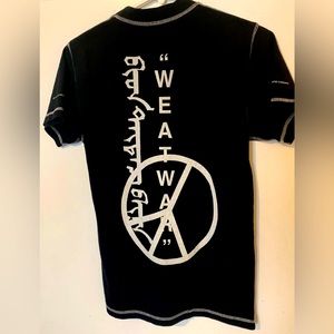 OFF WHITE founder Virgil Abloh united standard small WE AT WAR Vintage TEE